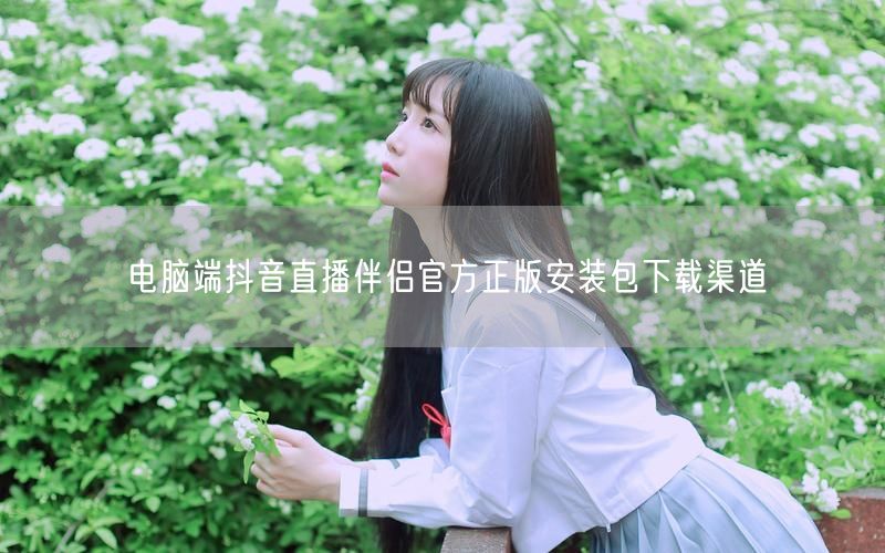 电脑端抖音直播伴侣官方正版安装包下载渠道