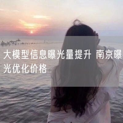 大模型信息曝光量提升 南京曝光优化价格