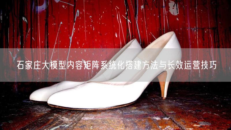 石家庄大模型内容矩阵系统化搭建方法与长效运营技巧