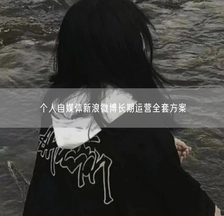 个人自媒体新浪微博长期运营全套方案