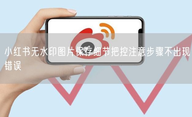 小红书无水印图片保存细节把控注意步骤不出现错误