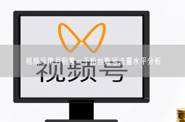 视频号单月积累一千粉丝账号流量水平分析