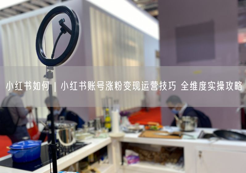 小红书如何|小红书账号涨粉变现运营技巧 全维度实操攻略