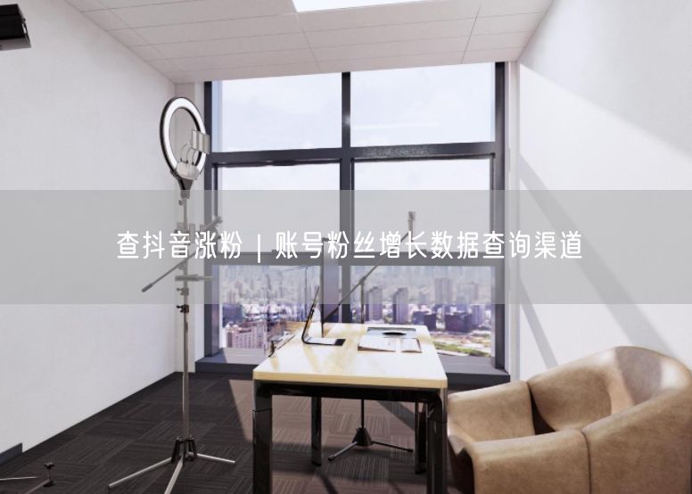 查抖音涨粉|账号粉丝增长数据查询渠道