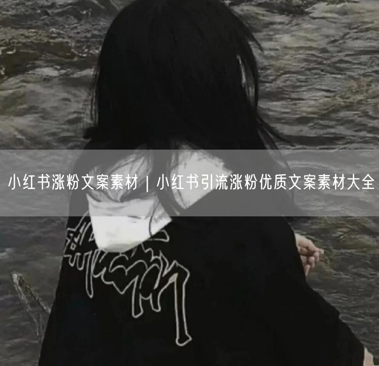 小红书涨粉文案素材｜小红书引流涨粉优质文案素材大全